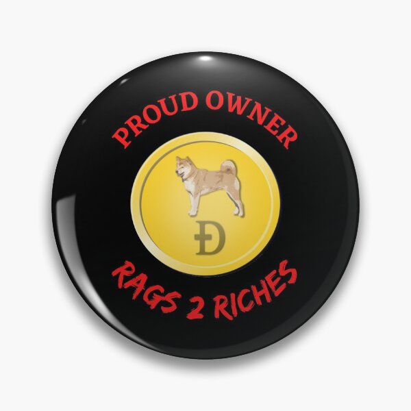 Item preview, Dogecoin Proud Owner designed and sold by WoodburyLake.
