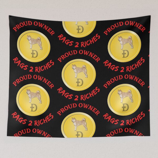 Item preview, Dogecoin Proud Owner designed and sold by WoodburyLake.