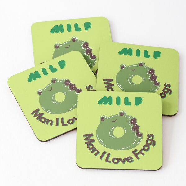 Item preview, M I L F man i love frogs designed and sold by sunvic.