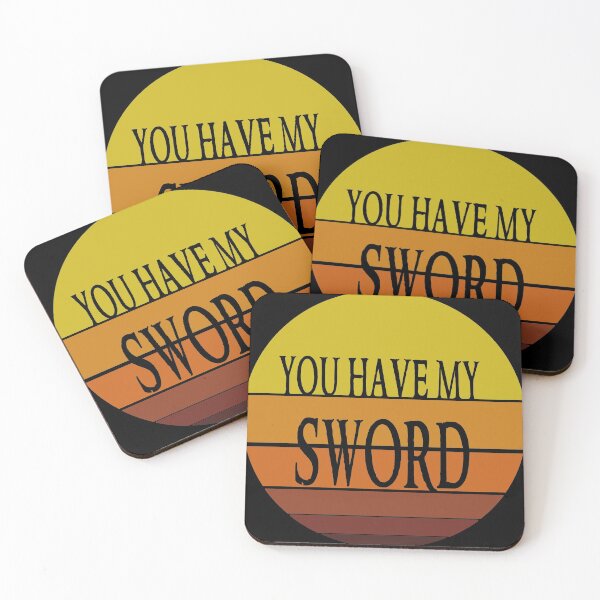Item preview, You have my Sword silhouette designed and sold by zareworks.