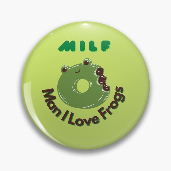 Item preview, M I L F man i love frogs designed and sold by sunvic.