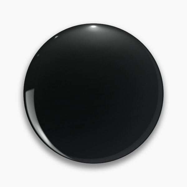 Item preview, Solid Jet Black Monochrome Minimal Design designed and sold by HiddenPuppets.