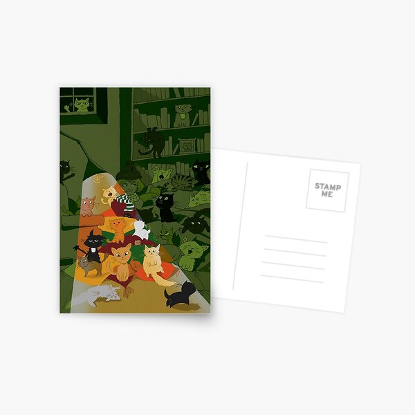stack o' cats Postcard
