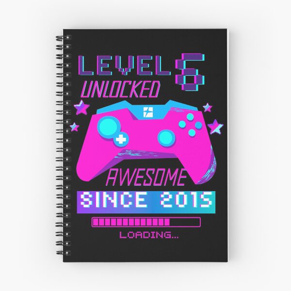Item preview, Level 6 Unlocked, 6th Birthday Gamer Gift designed and sold by Mixture-DESIGN.