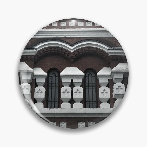 Item preview, Brick facade of church designed and sold by alinamiryuk.