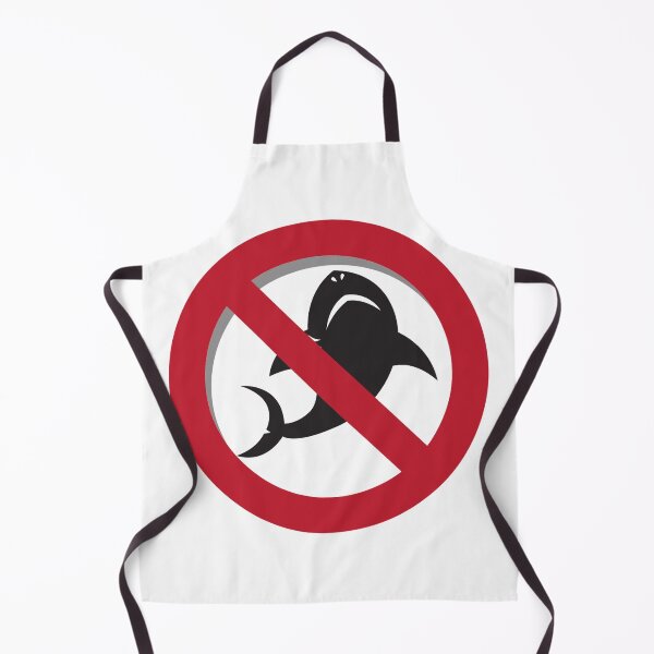Item preview, Shark Warning Sign designed and sold by treasure-crafts.