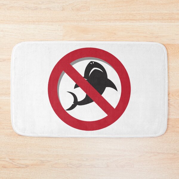 Item preview, Shark Warning Sign  designed and sold by treasure-crafts.