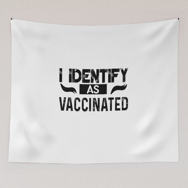 Item preview, I identify as vaccinated designed and sold by shaakir.