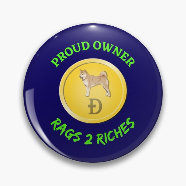 Item preview, Dogecoin Proud Owner designed and sold by WoodburyLake.