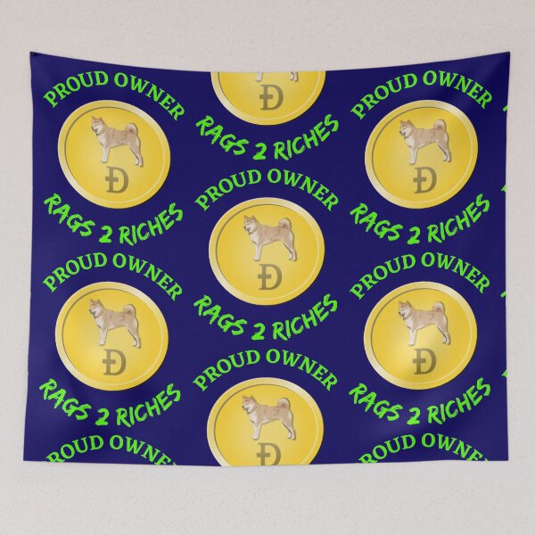 Item preview, Dogecoin Proud Owner designed and sold by WoodburyLake.