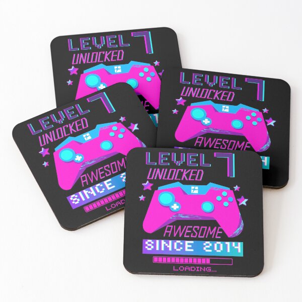 Item preview, Level 7 Unlocked, 7th Birthday Gamer Gift designed and sold by Mixture-DESIGN.