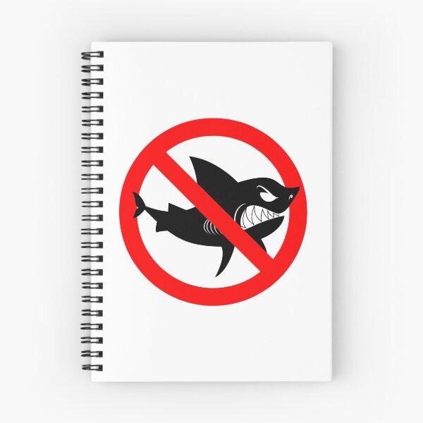 Item preview, Shark Warning Sign  designed and sold by treasure-crafts.