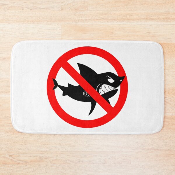 Item preview, Shark Warning Sign  designed and sold by treasure-crafts.
