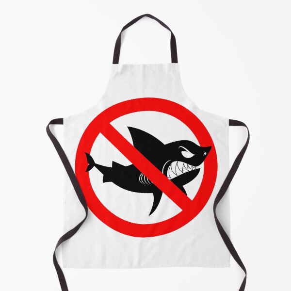 Item preview, Shark Warning Sign designed and sold by treasure-crafts.