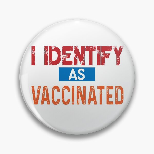 Item preview, I identify as vaccinated designed and sold by shaakir.