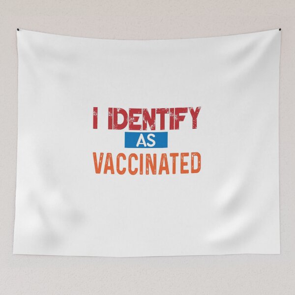 Item preview, I identify as vaccinated designed and sold by shaakir.