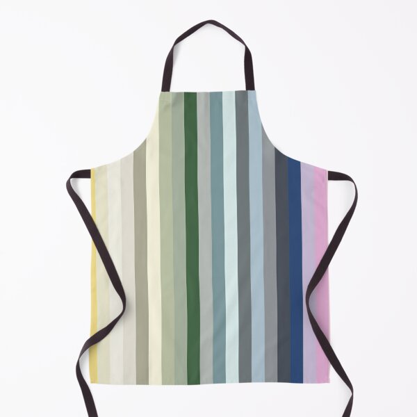 Candy Shop - Colourful Stripes Print Apron