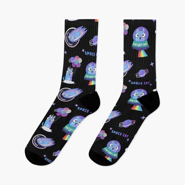 Item preview, Catch funny unicorn cat! Hi is alien. Cute set designed and sold by Olena Du.