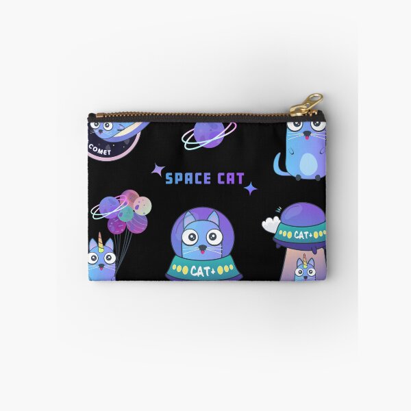 Item preview, Catch funny unicorn cat! Hi is alien. Cute set designed and sold by Olena Du.