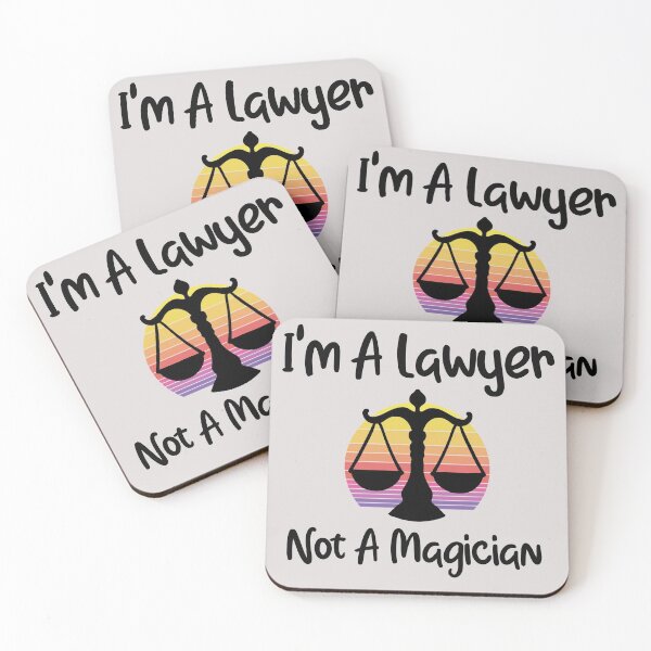 Item preview,  I'm A Lawyer Not A Magician funny lawyer gifts for male and female designed and sold by unique things.