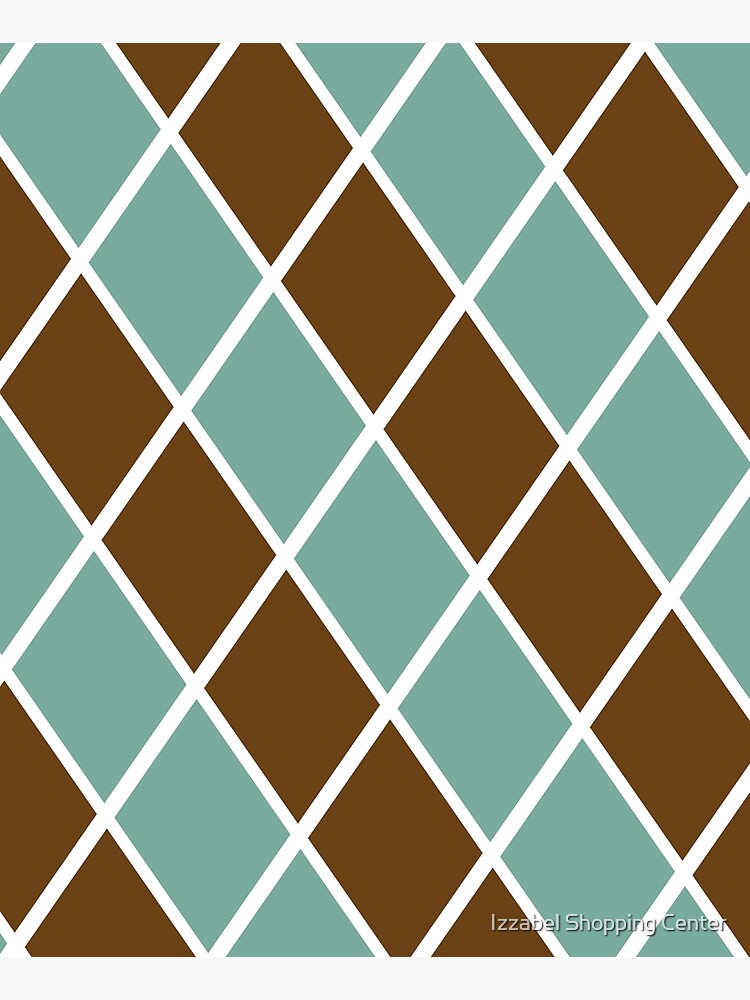 Thumbnail 6 of 6, Apron, Notthing Hill - Green And Brown Checkered Print designed and sold by Izzabel Shopping Center.