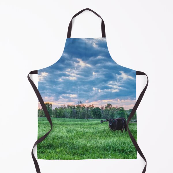 Item preview, Cattle Field Farm Sunset designed and sold by mljdwhite.