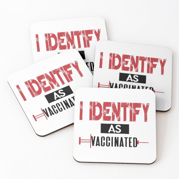 Item preview,  I identify as vaccinated designed and sold by shaakir.