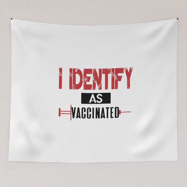 Item preview,  I identify as vaccinated designed and sold by shaakir.