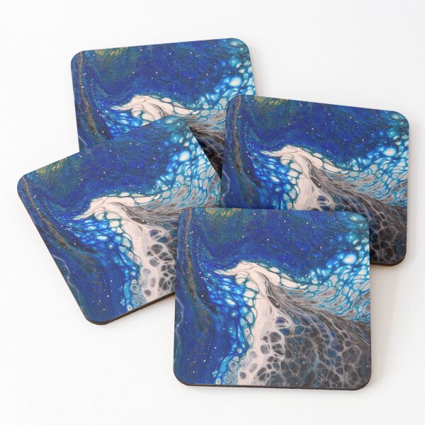 Item preview,  Fluid art, acrylic pour designed and sold by Dreamscape Eclectic .