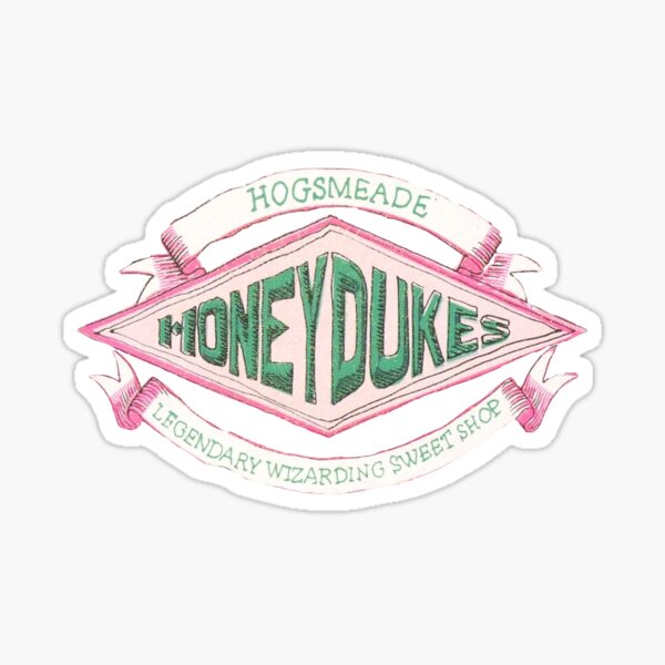 Honeydukes Sweet shop Sticker