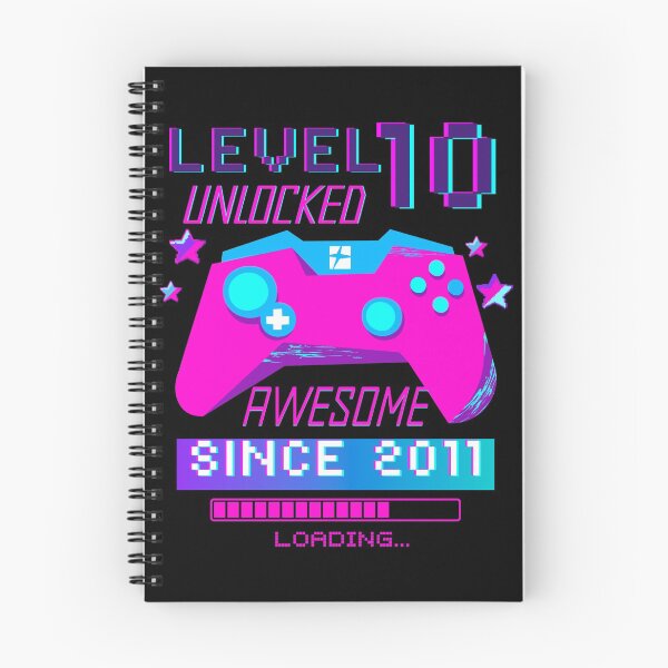 Item preview, Level 10 Unlocked, 10th Birthday Gamer Gift designed and sold by Mixture-DESIGN.