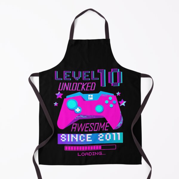 Item preview, Level 10 Unlocked, 10th Birthday Gamer Gift designed and sold by Mixture-DESIGN.