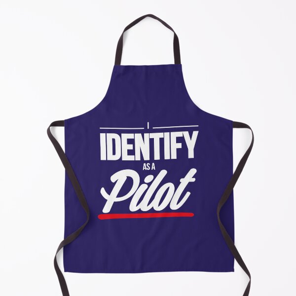 Item preview, I Identify As A Pilot designed and sold by Aviation-Tees.
