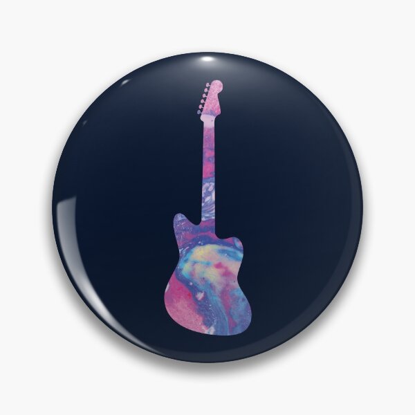 Item preview, Offset Style Electric Guitar Watercolor Texture designed and sold by nightsworthy.