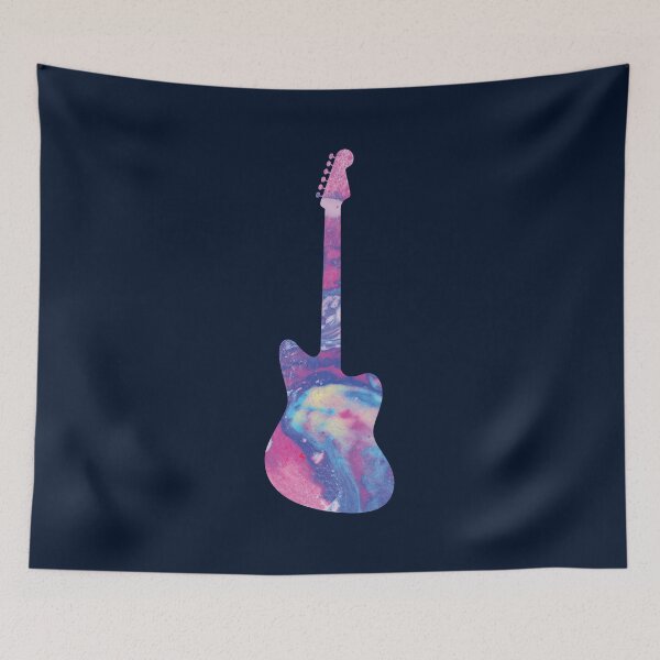 Item preview, Offset Style Electric Guitar Watercolor Texture designed and sold by nightsworthy.