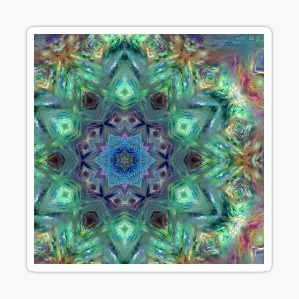 Crystalline Reflections 1 Sticker