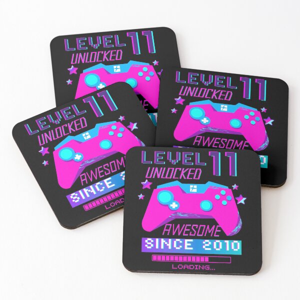 Item preview, Level 11 Unlocked, 11th Birthday Gamer Gift designed and sold by Mixture-DESIGN.