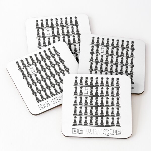 Item preview, Be Unique Chess Figure Unique Motivation designed and sold by DerEmmat.