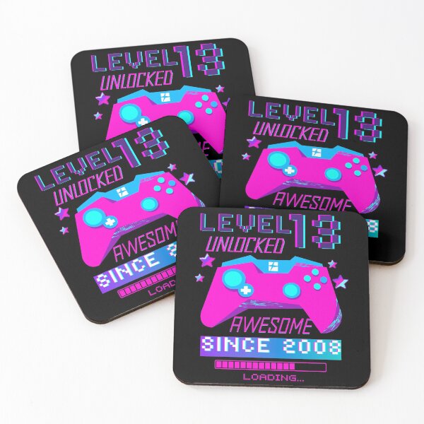 Item preview, Level 13 Unlocked, 13th Birthday Gamer Gift designed and sold by Mixture-DESIGN.