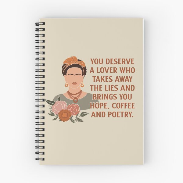 Item preview, Frida Kahlo Gift Quote You Deserve a Lover designed and sold by BSPDesign.