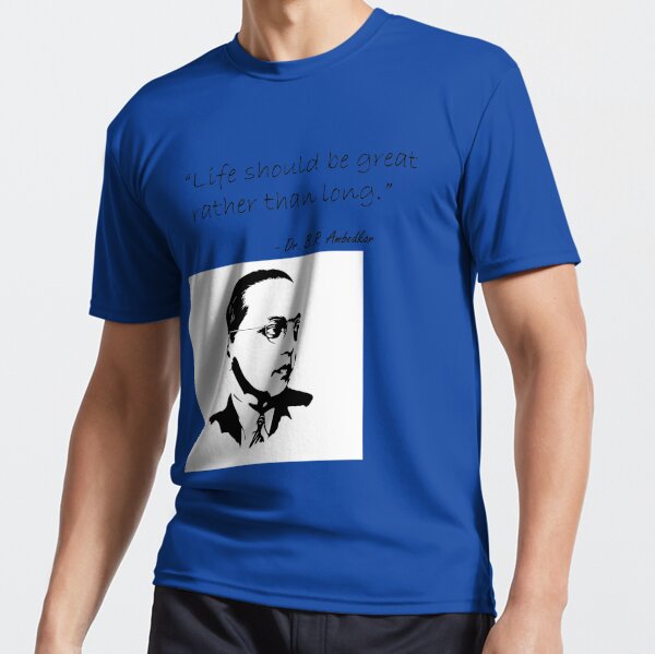 Buy Selling Uniqness Men's Regular Fit Baba Saheb Ambedkar-Jai