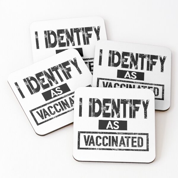 Item preview, I identify as vaccinated designed and sold by shaakir.