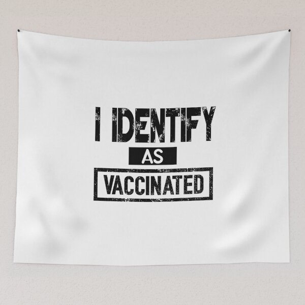 Item preview, I identify as vaccinated designed and sold by shaakir.
