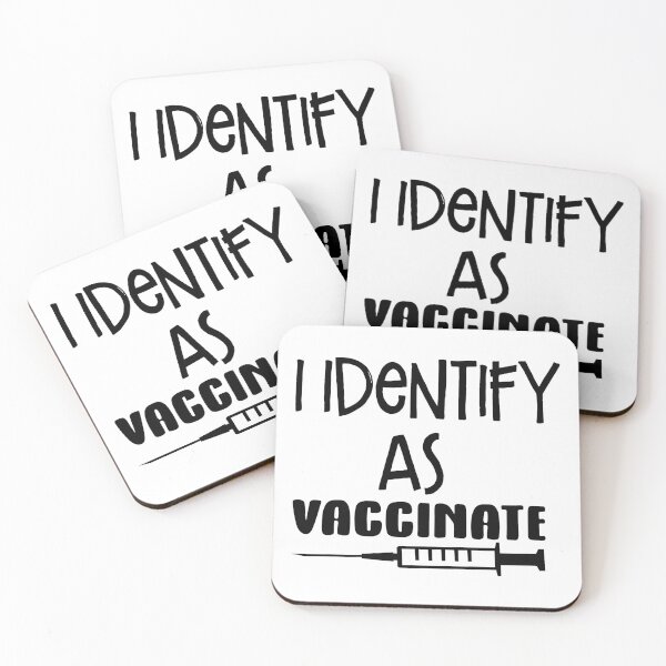 Item preview, I identify as vaccinated designed and sold by shaakir.