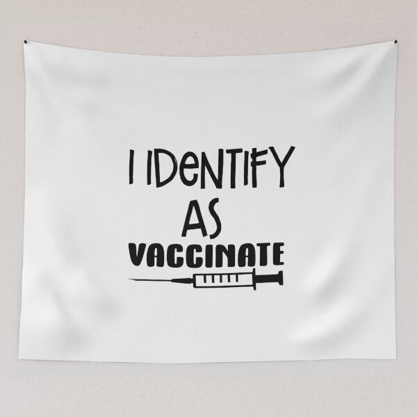Item preview, I identify as vaccinated designed and sold by shaakir.