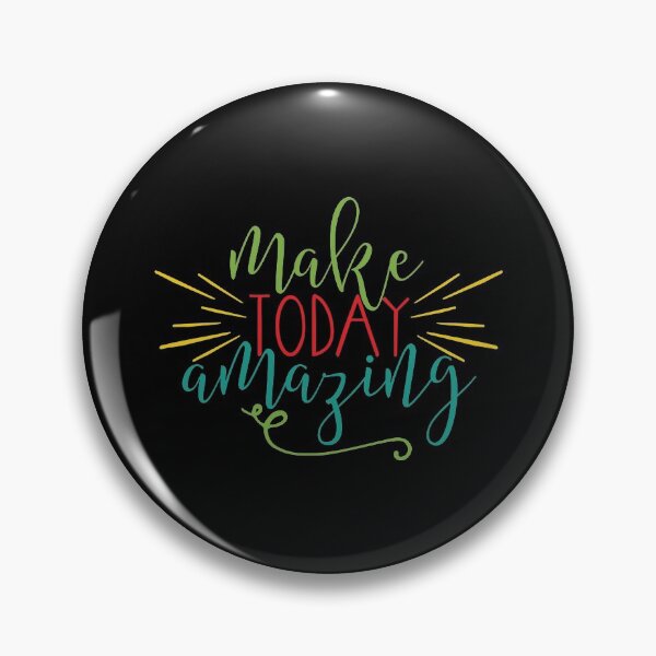 Item preview, Go Make Today Amazing - funny retro vintage designed and sold by Re Ka.