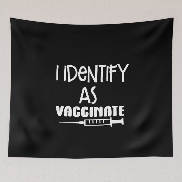 Item preview, I identify as vaccinated designed and sold by shaakir.
