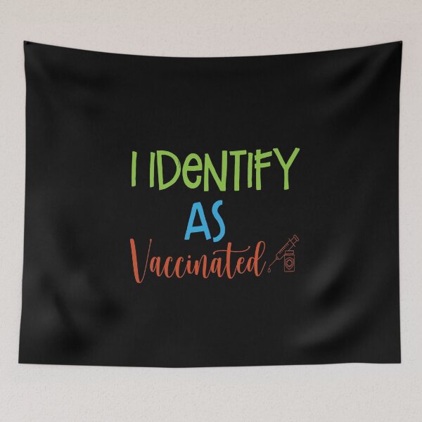 Item preview, I identify as vaccinated designed and sold by shaakir.