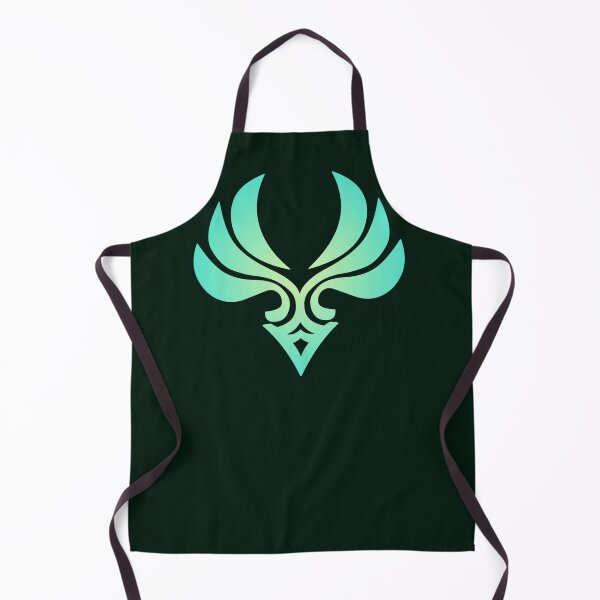 Item preview, Anemo Symbol Genshin Impact (dark) designed and sold by LokittyLevi.