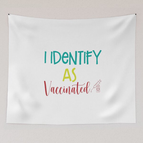 Item preview, I identify as vaccinated designed and sold by shaakir.